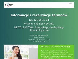 dentysta dziecięcy wodzisław śląski